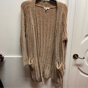 Chenille cardigan